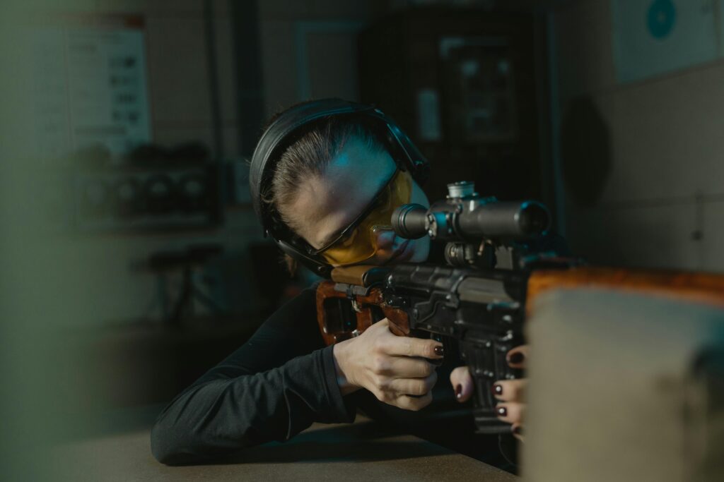 virtual shooting range